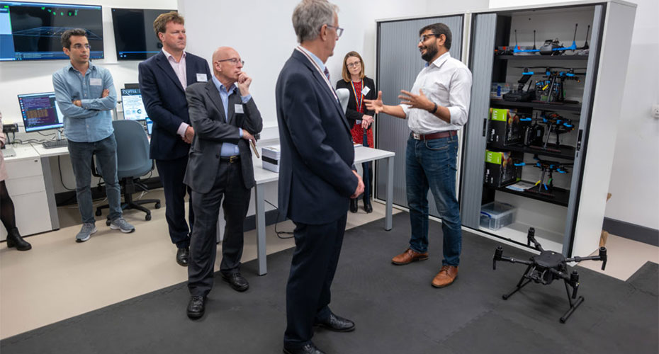 People in Cooperative Robotics and Autonomous Networks (CRANE) lab