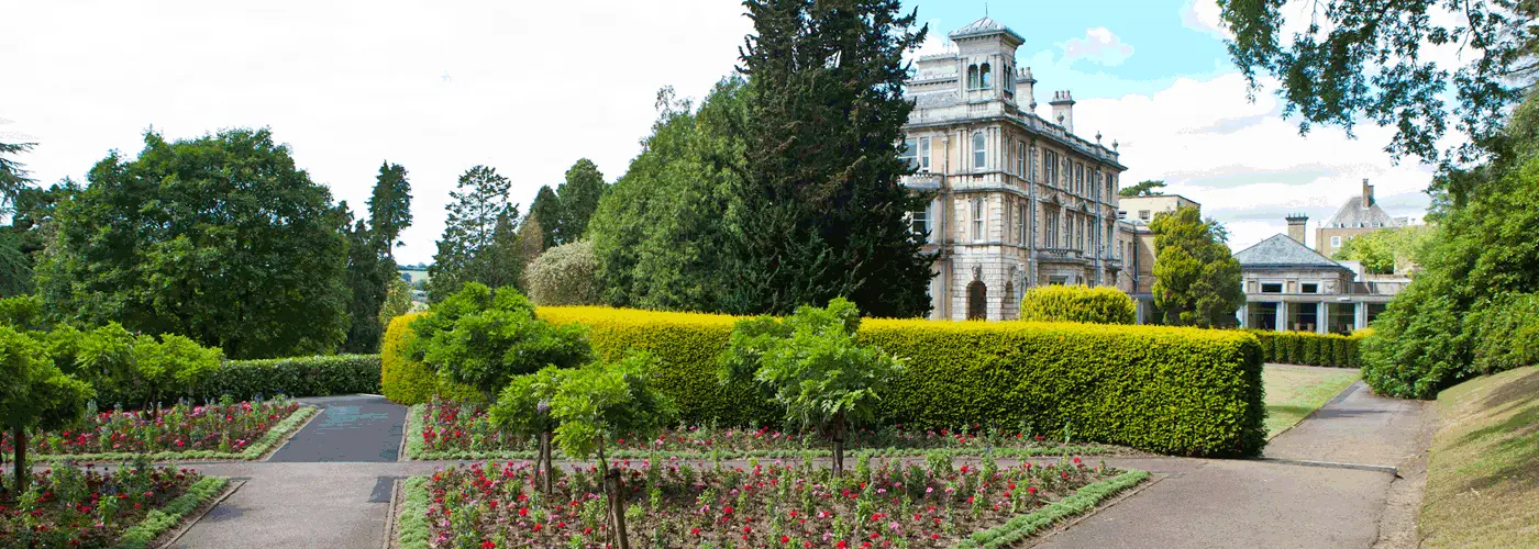 Reed Hall from a distance