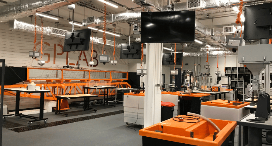 Interior of the GP Lab
